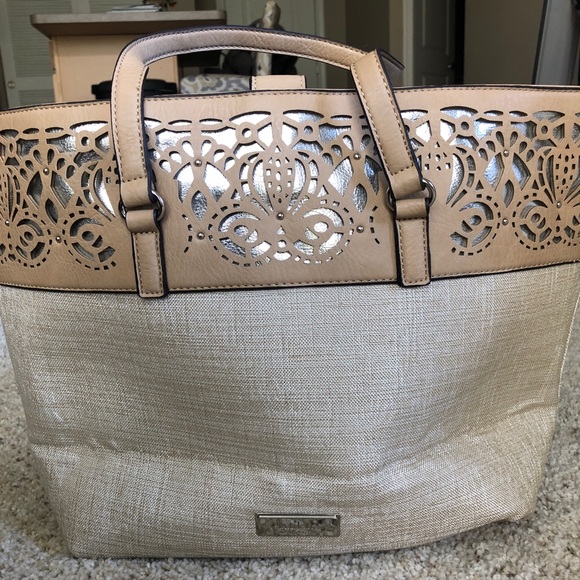 Tote Purse Nicole Miller Like New - Picture 1 of 8